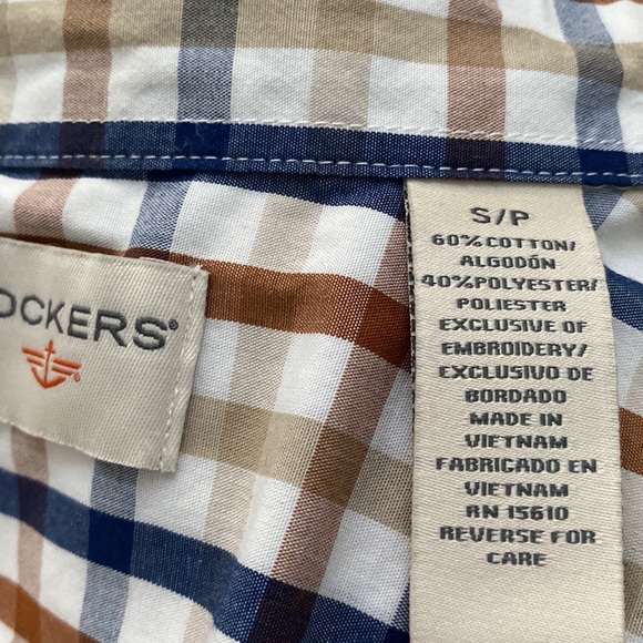 Dockers Collared Shirt Size Small Excellent Condition - Picture 3 of 5